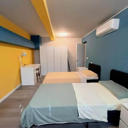 B&B Pizza Room Twin Room Near Navigli Milan Проживание в семье *